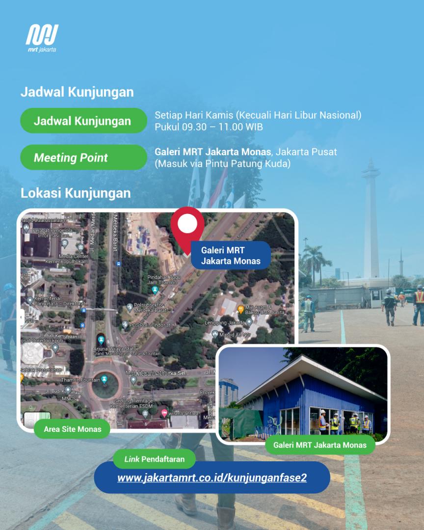 poster kunjungan Monas